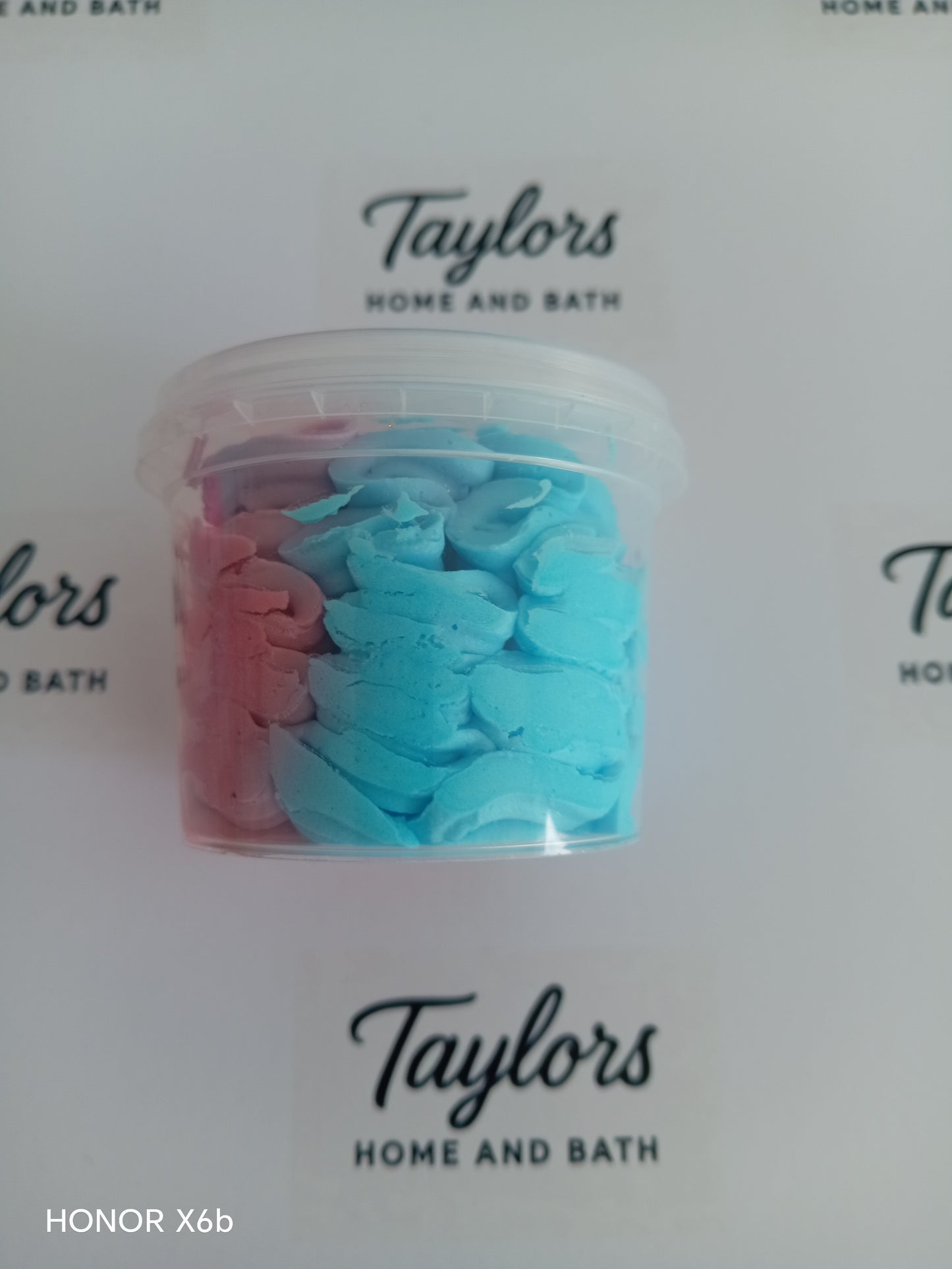 Whipped soaps